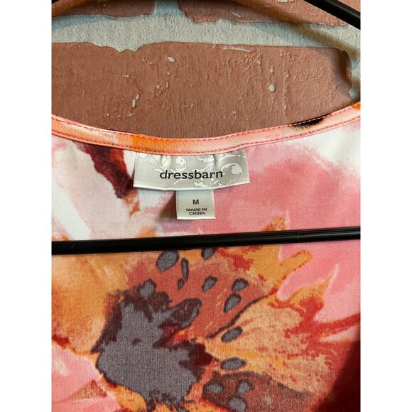 Dressbarn | Sleeveless Floral Blouse - Picture 3 of 6